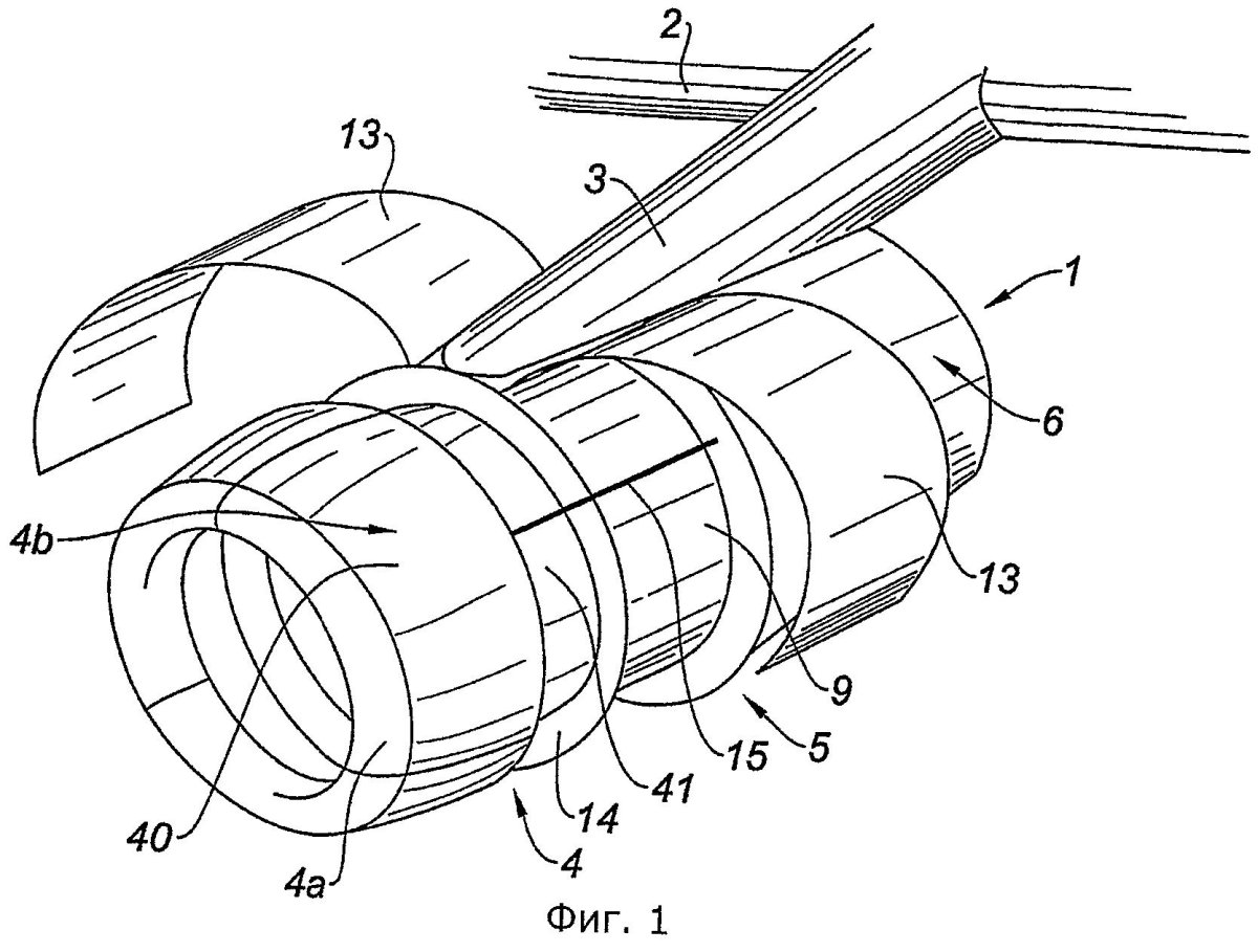 Мотогондола турбореактивного двигателя схема