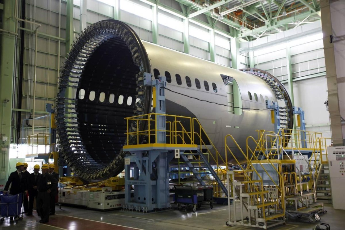 Boeing 787 фюзеляж