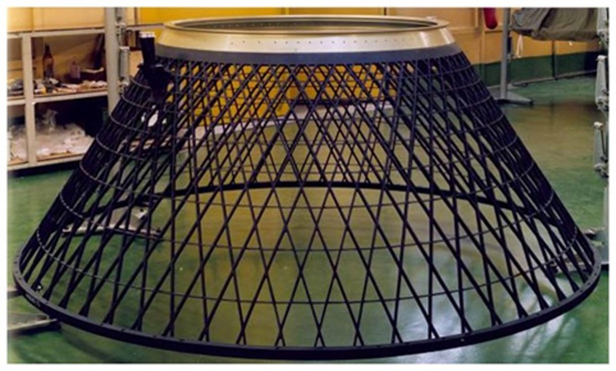 Сетчатые композитные конструкции