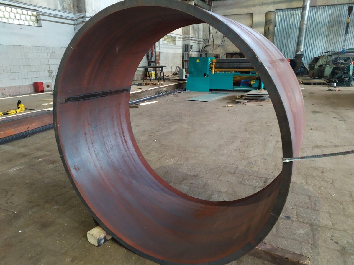 Вальцовка толстолистового металла