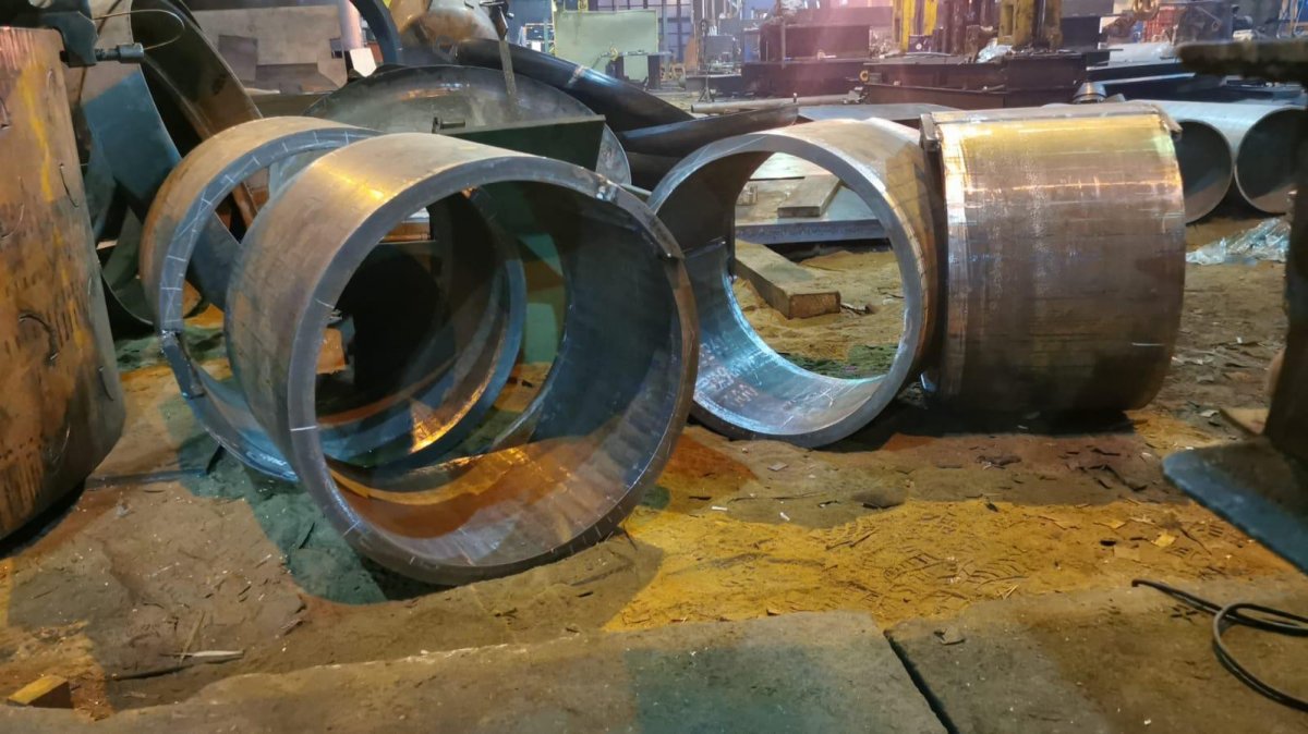 Вальцовка обечаек конус