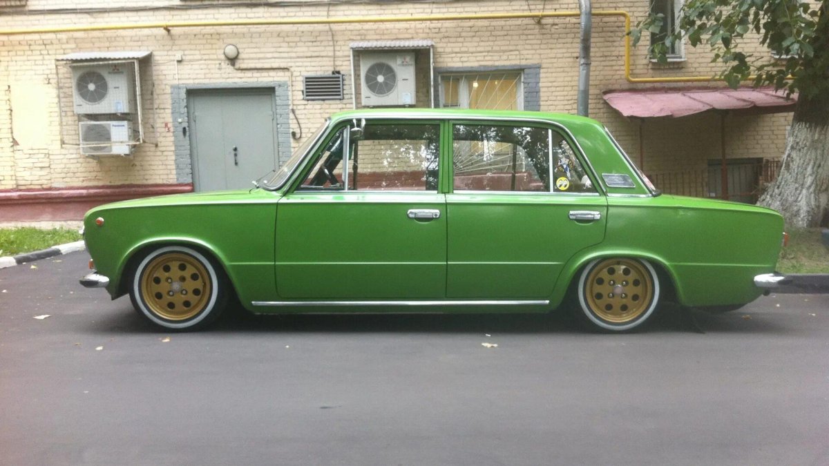 ВАЗ 2106 стенс зеленая