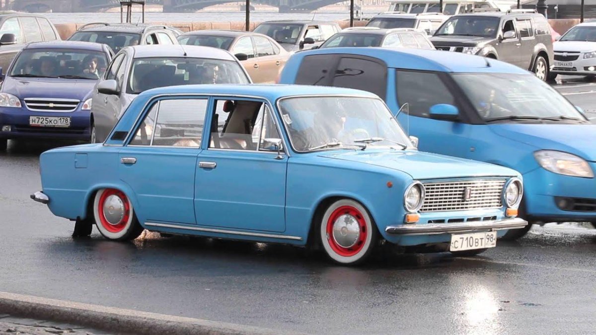 ВАЗ 2101 голубая