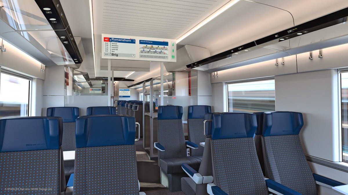 Штадлер интерьер