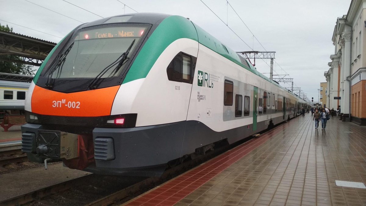 Минск Гомель поезд