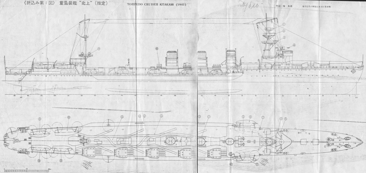 Торпедный крейсер Китаками
