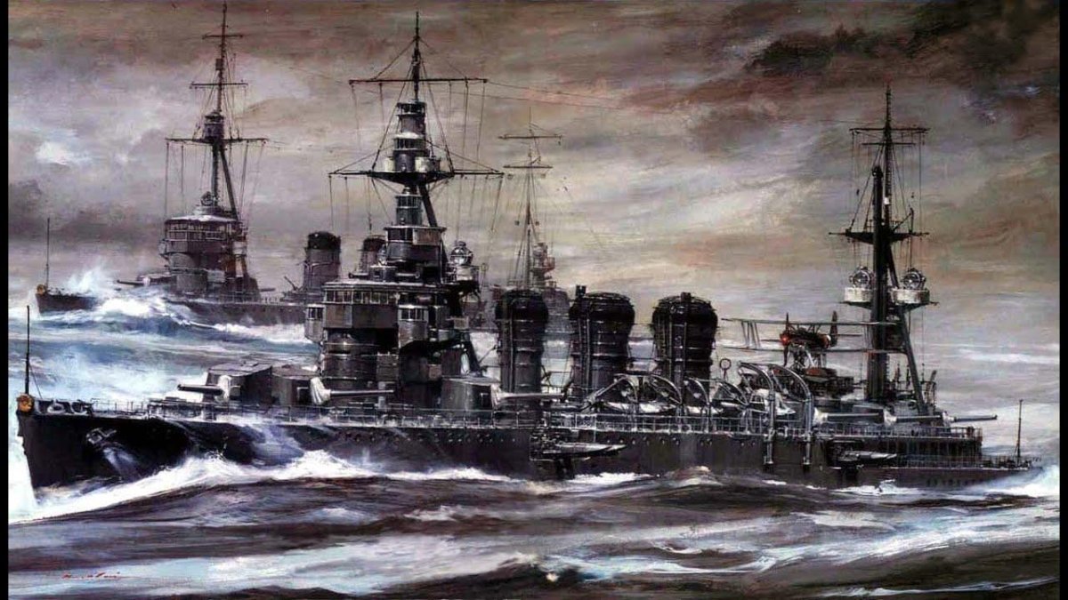 Японский крейсер Kuma