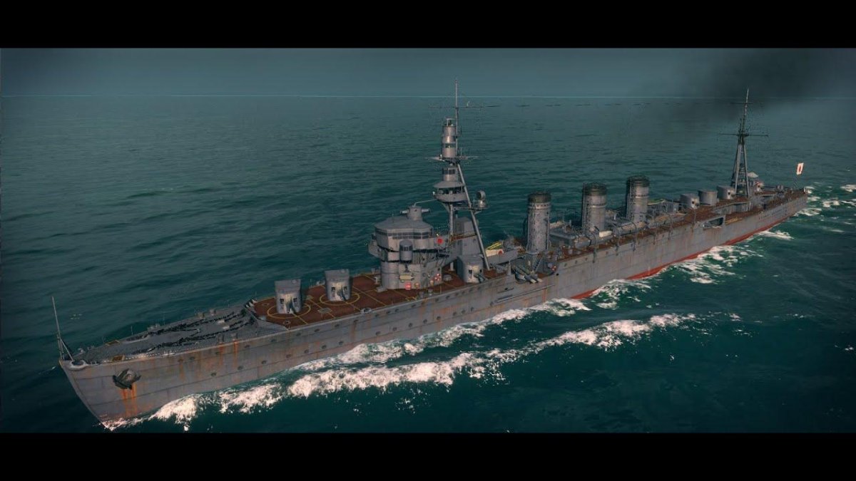 Японский крейсер Kuma