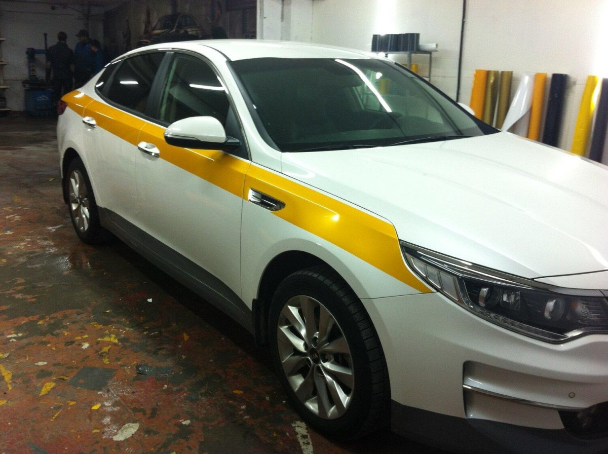 Оклейка такси