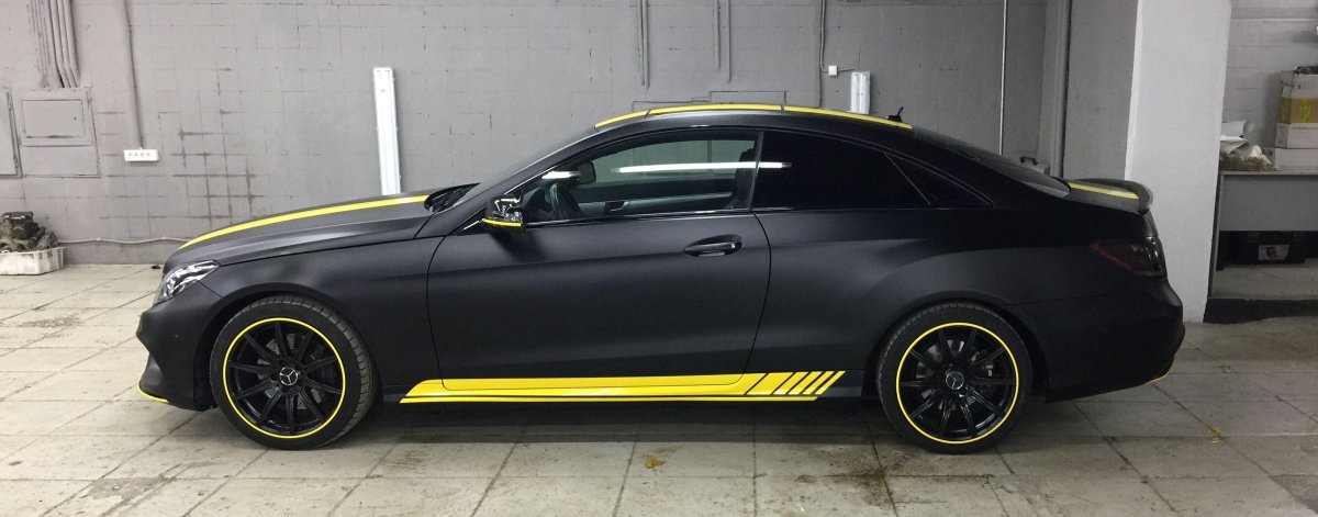 Винил на CLS 63 AMG