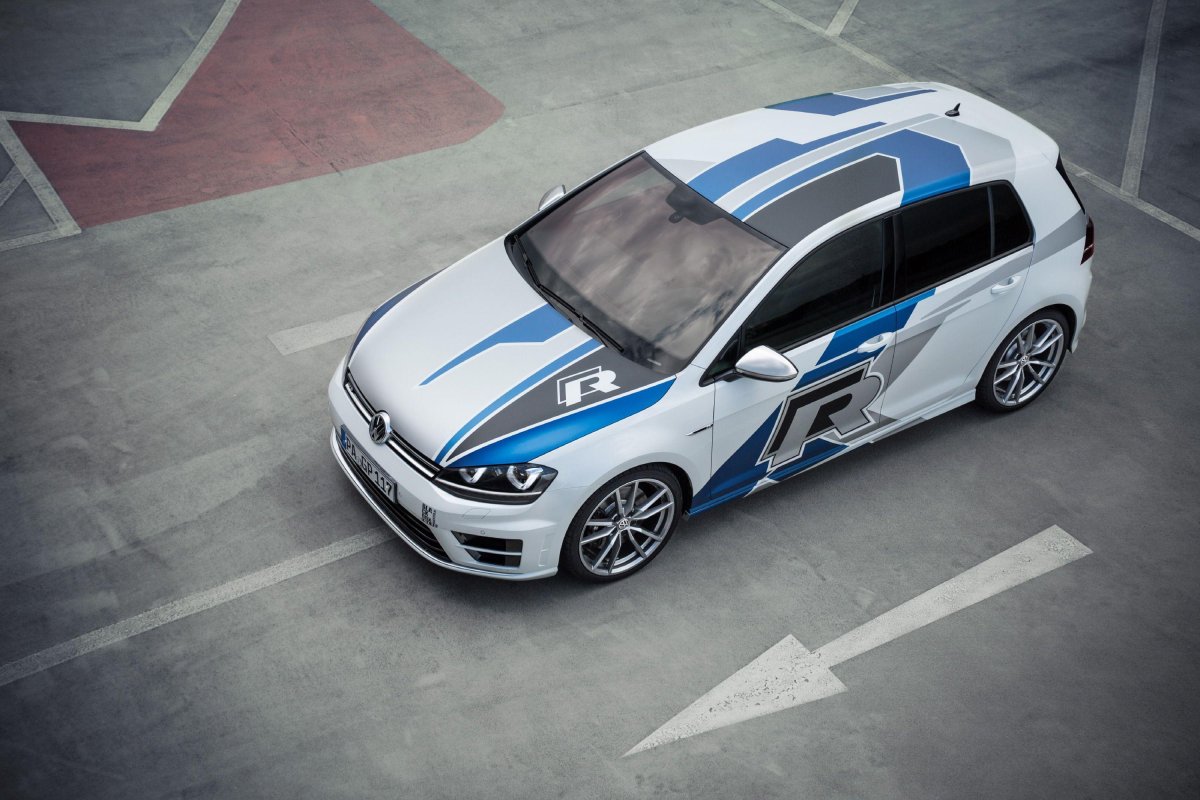 VW Golf 5 livery Wrap