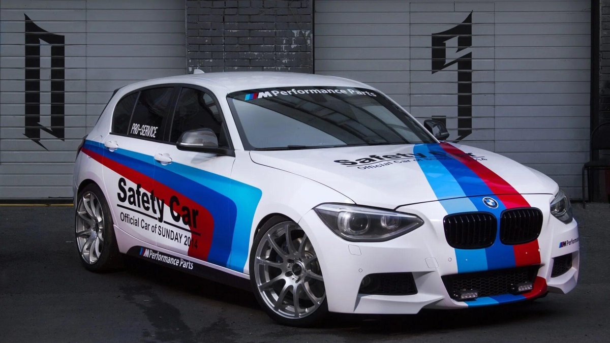 BMW f20 в виниле