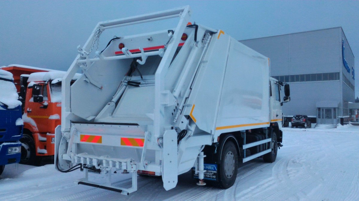 Мусоровоз Hidro-Mak 16м3 на шасси КАМАЗ 53605