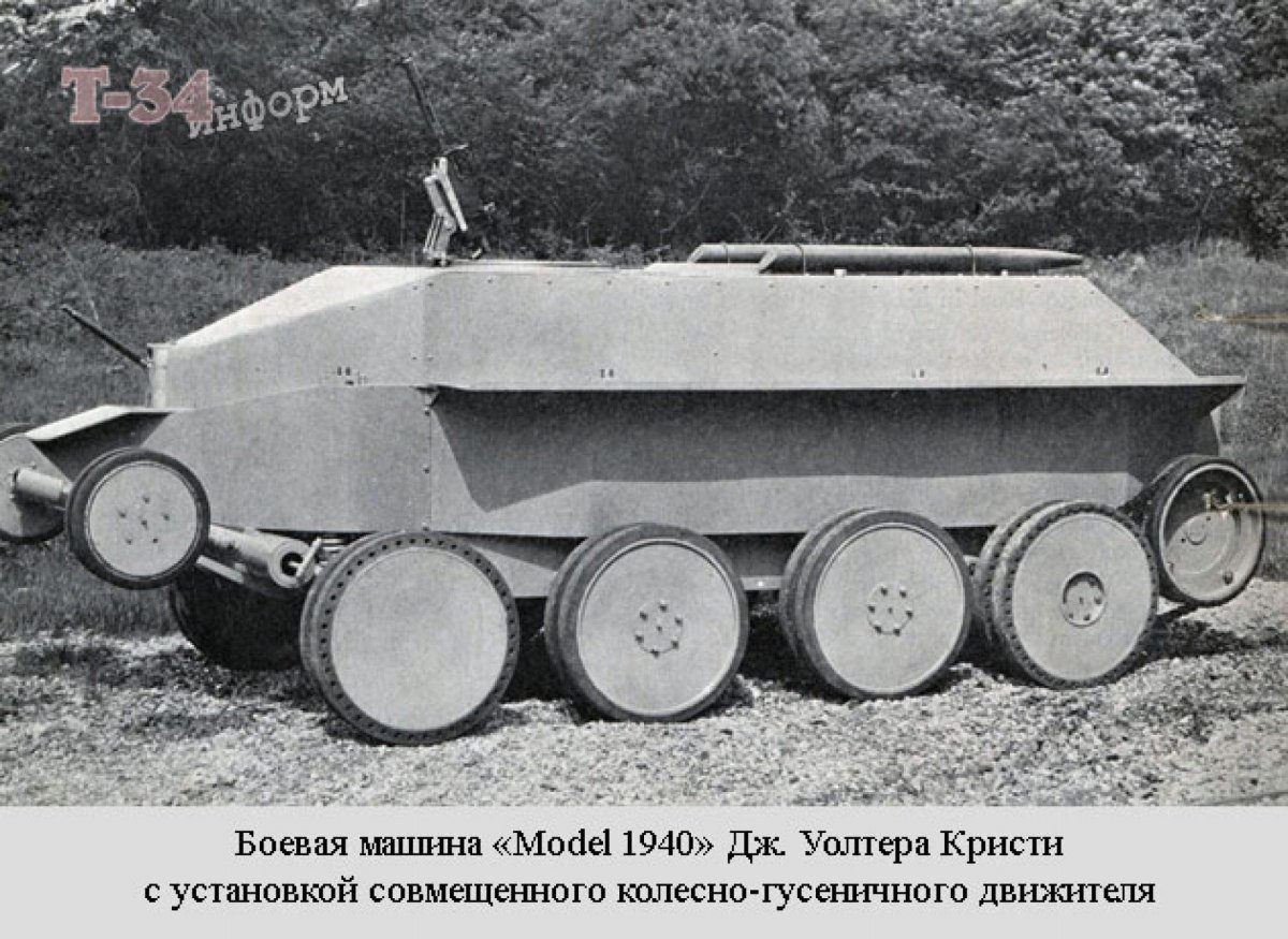 Танк Кристи м 1931