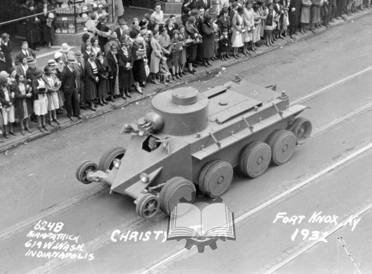 Джон Уолтер Кристи танк «м1931»