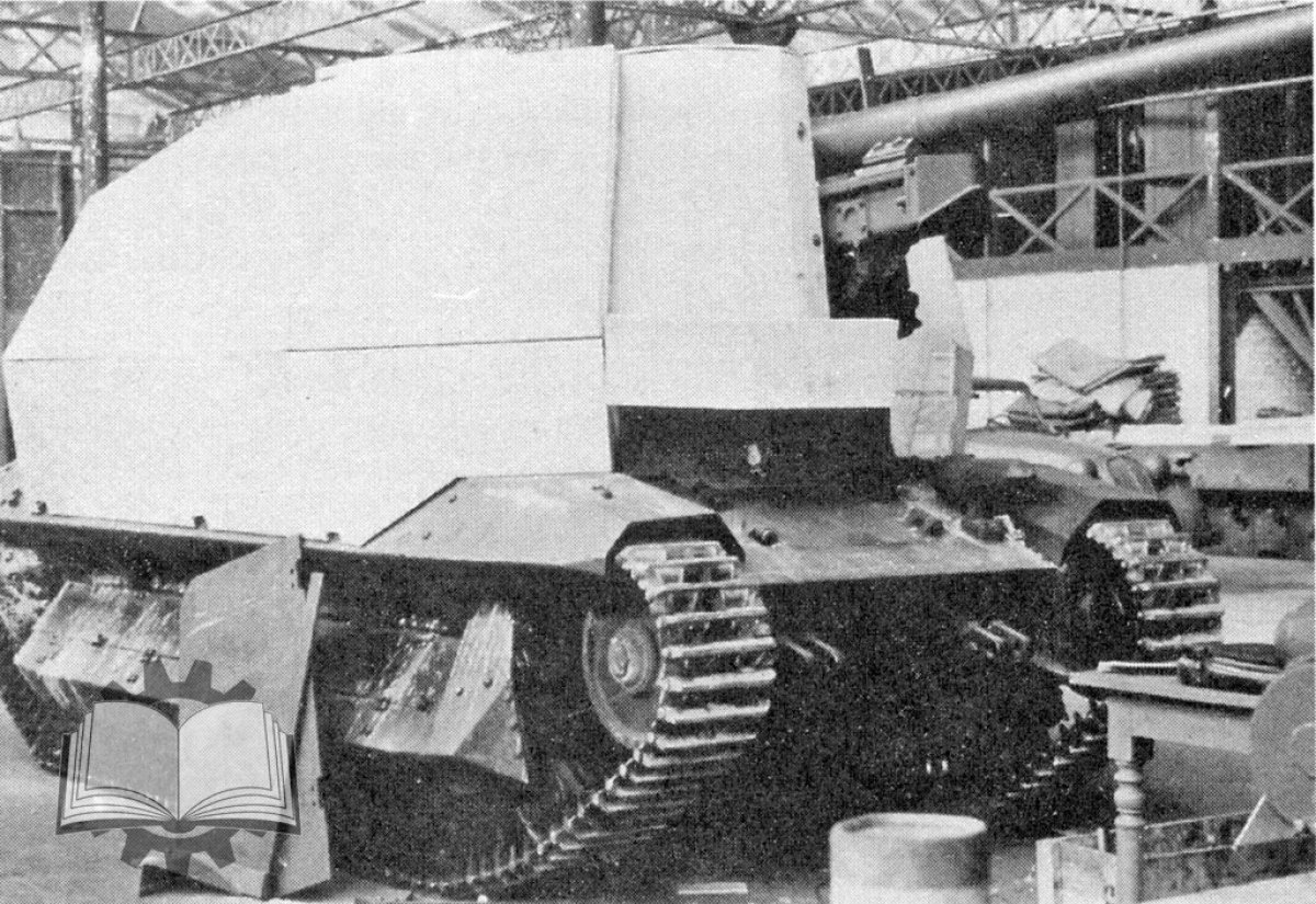 Большой танк немцев