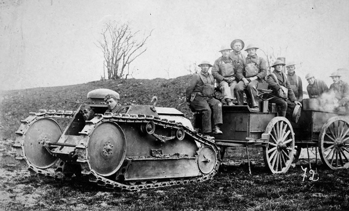 3-Ton Tank m1918 Ford