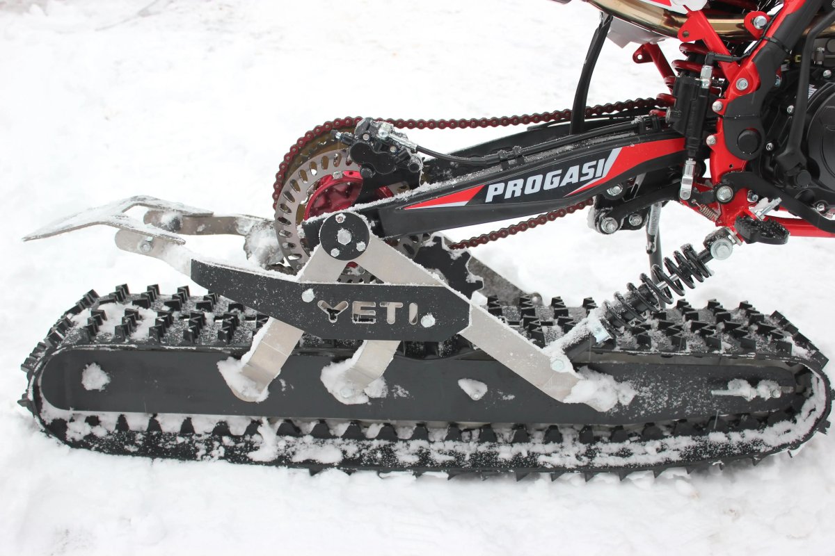 Комплект лыжа и гусеница на эндуро