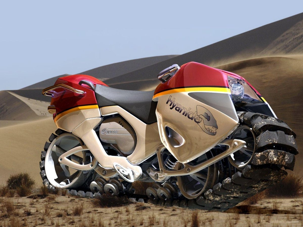 Гусеничный мотоцикл Hyanide