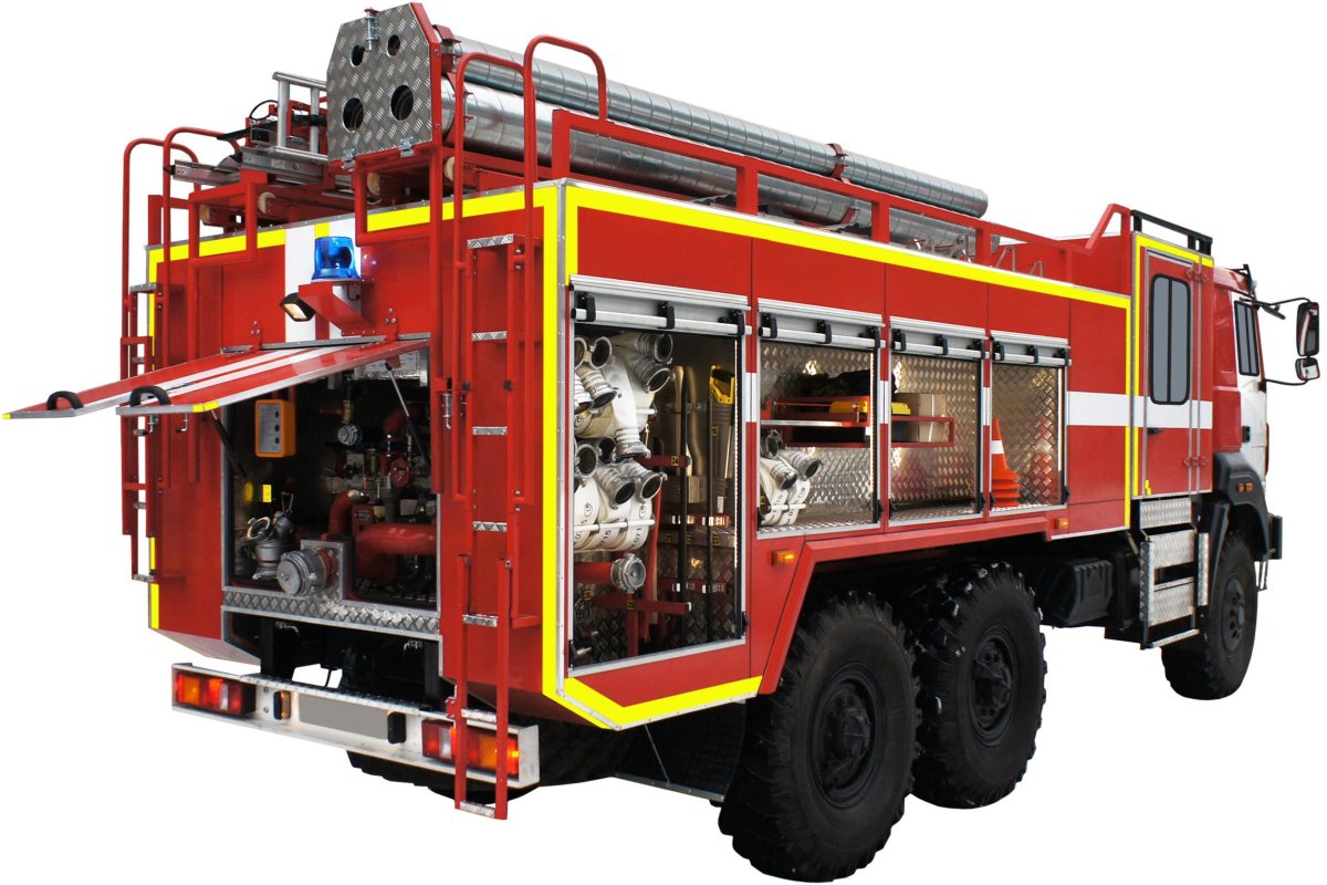 Урал 4320 пожарная автоцистерна