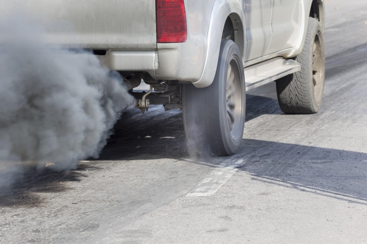 Загрязнение воздуха машинами