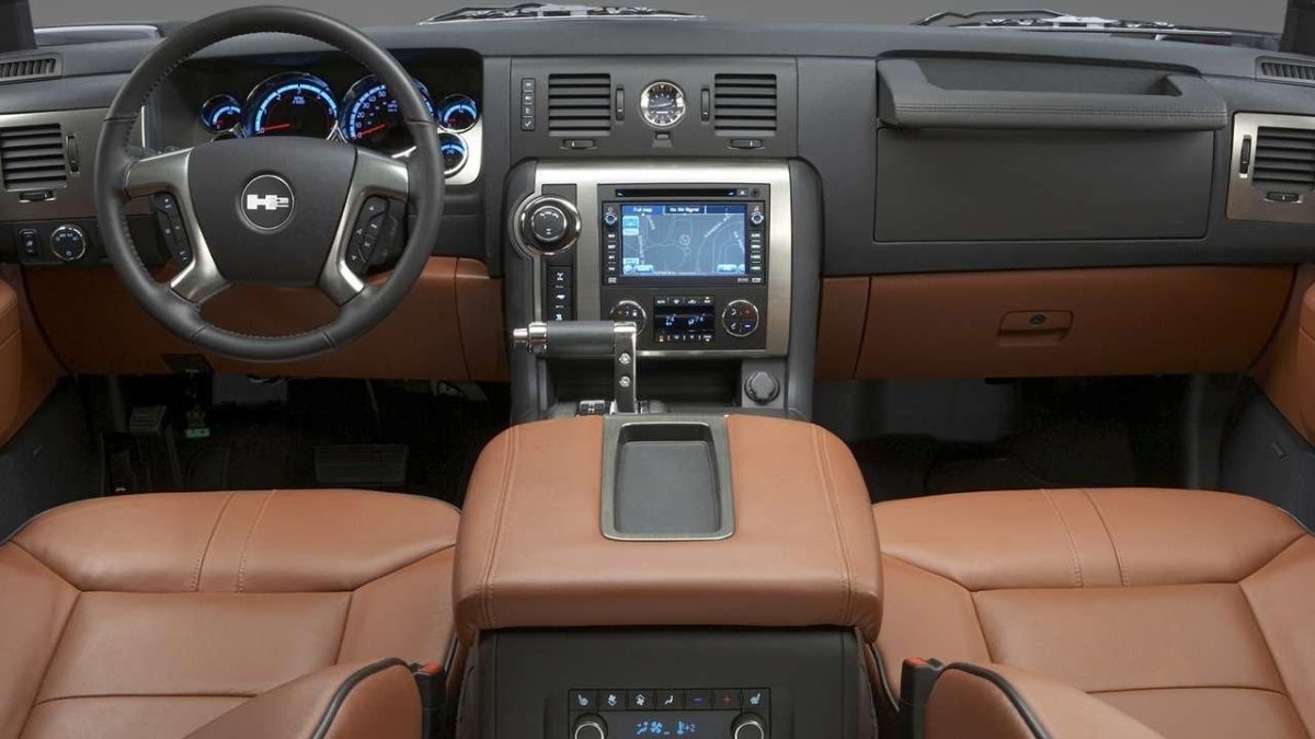 Тюнинг салона Хаммер h2