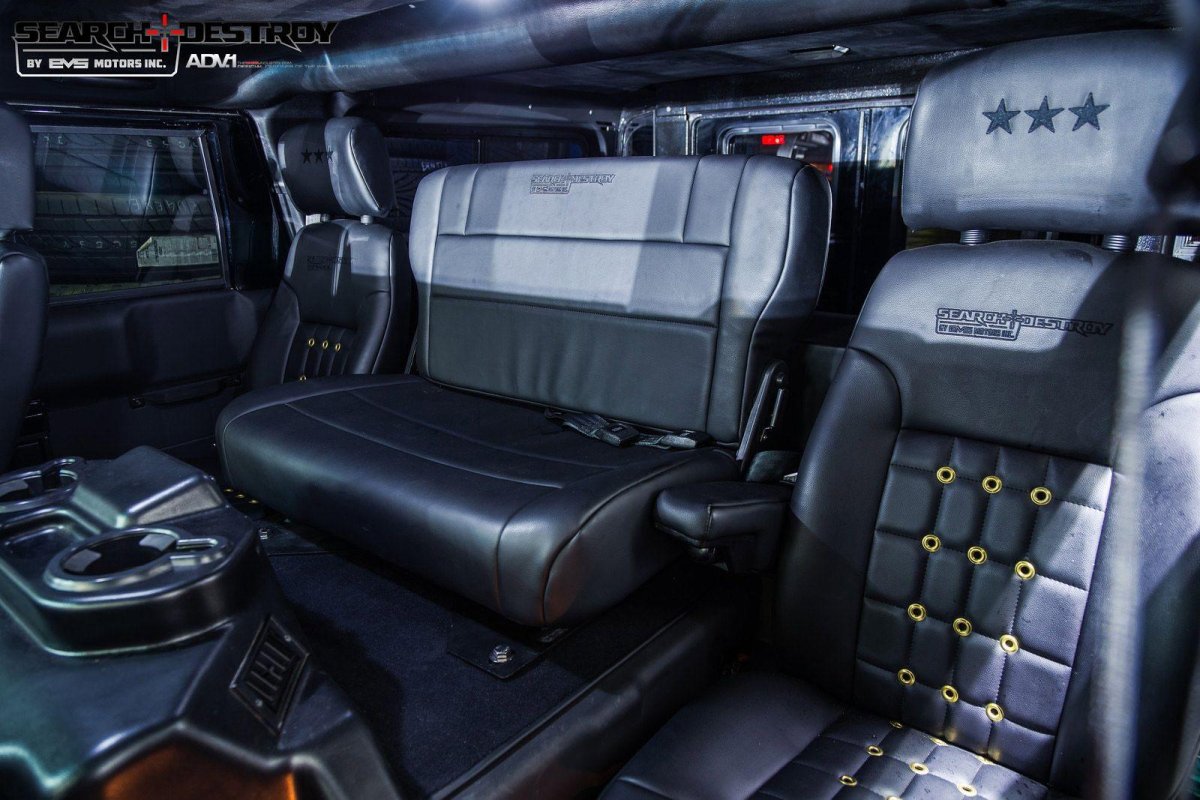 Хаммер h2 джип салон