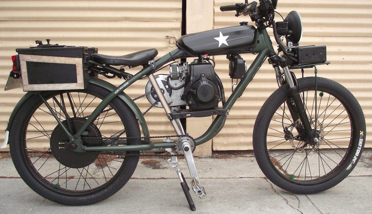 Мотовелосипед Урал f50