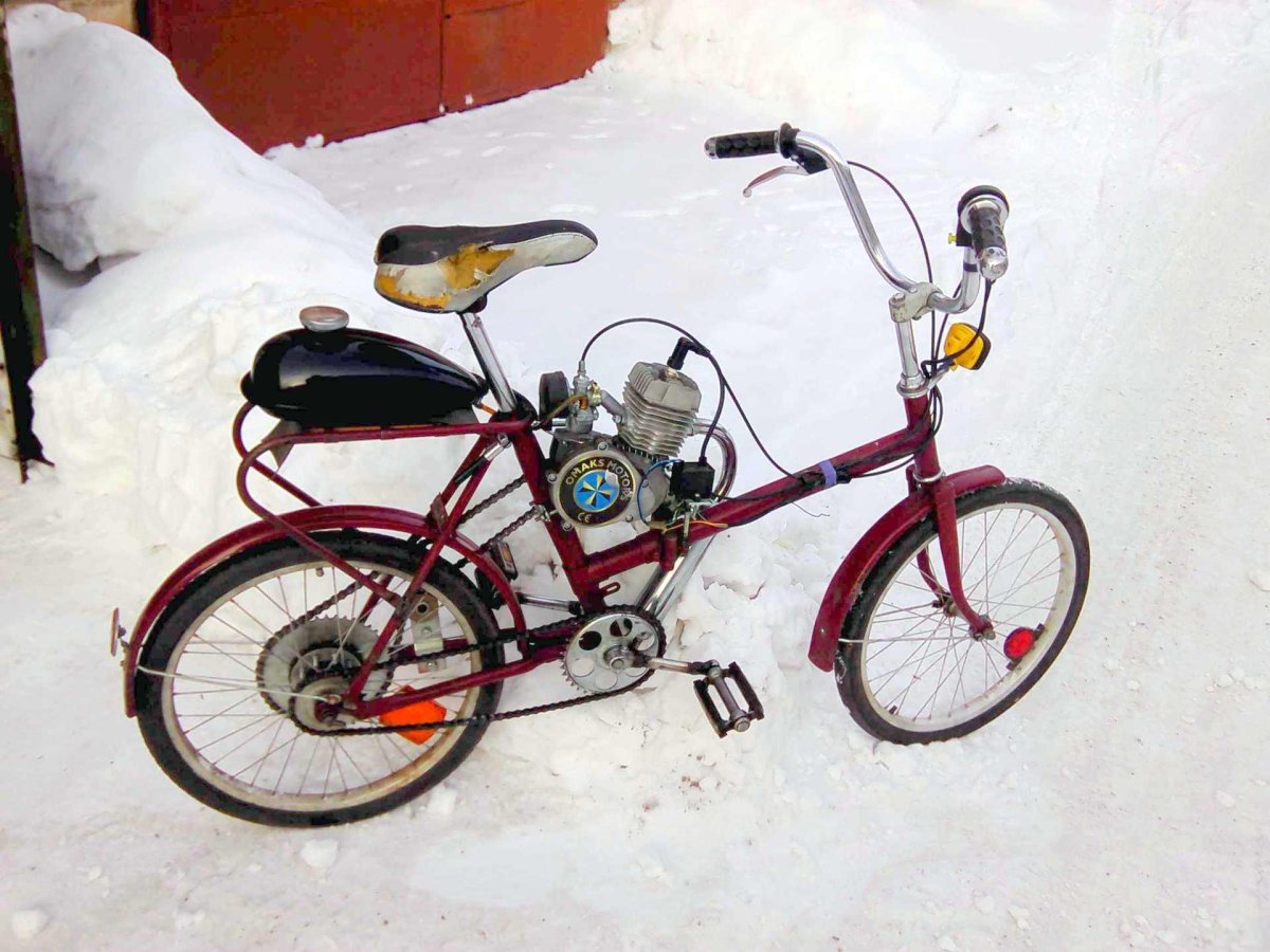 Мотовелосипед f50