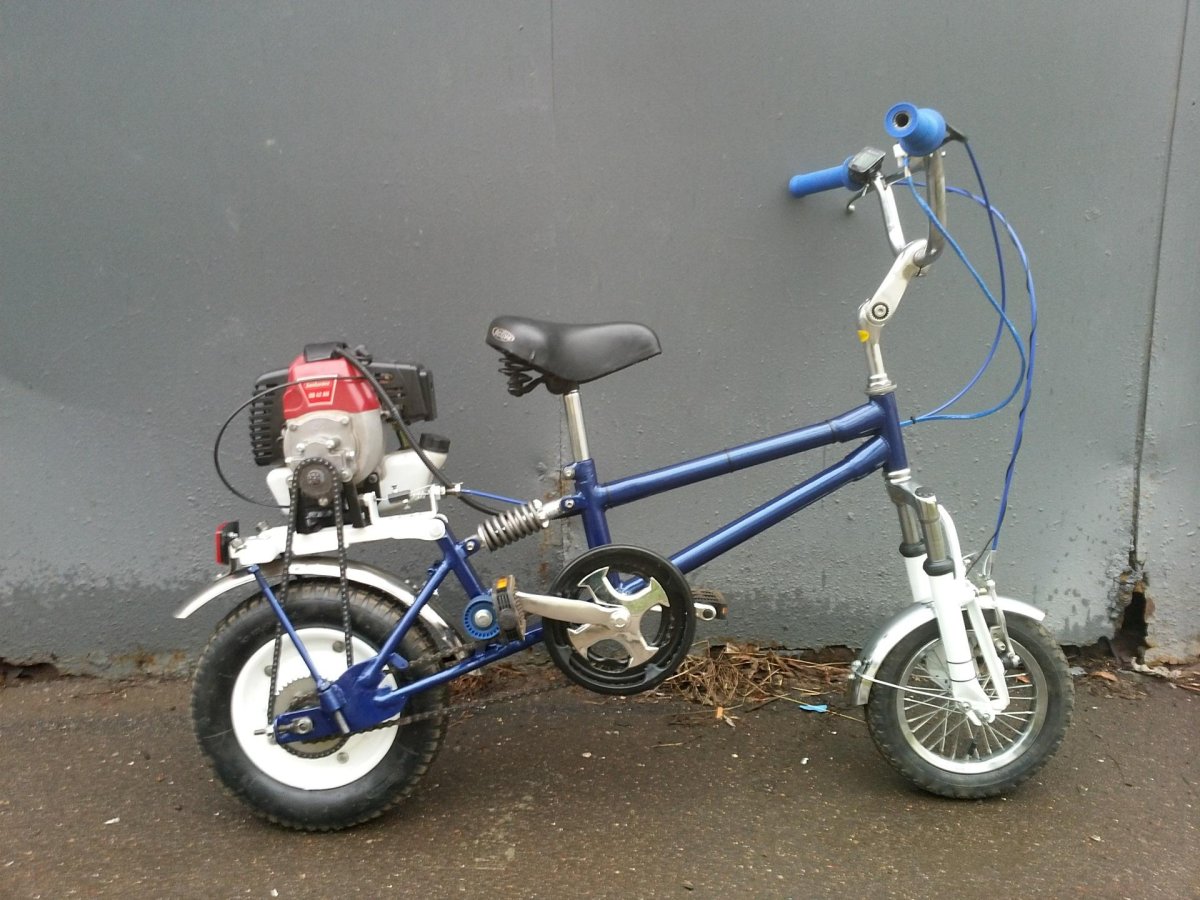 Мотовелосипед Кроха рама