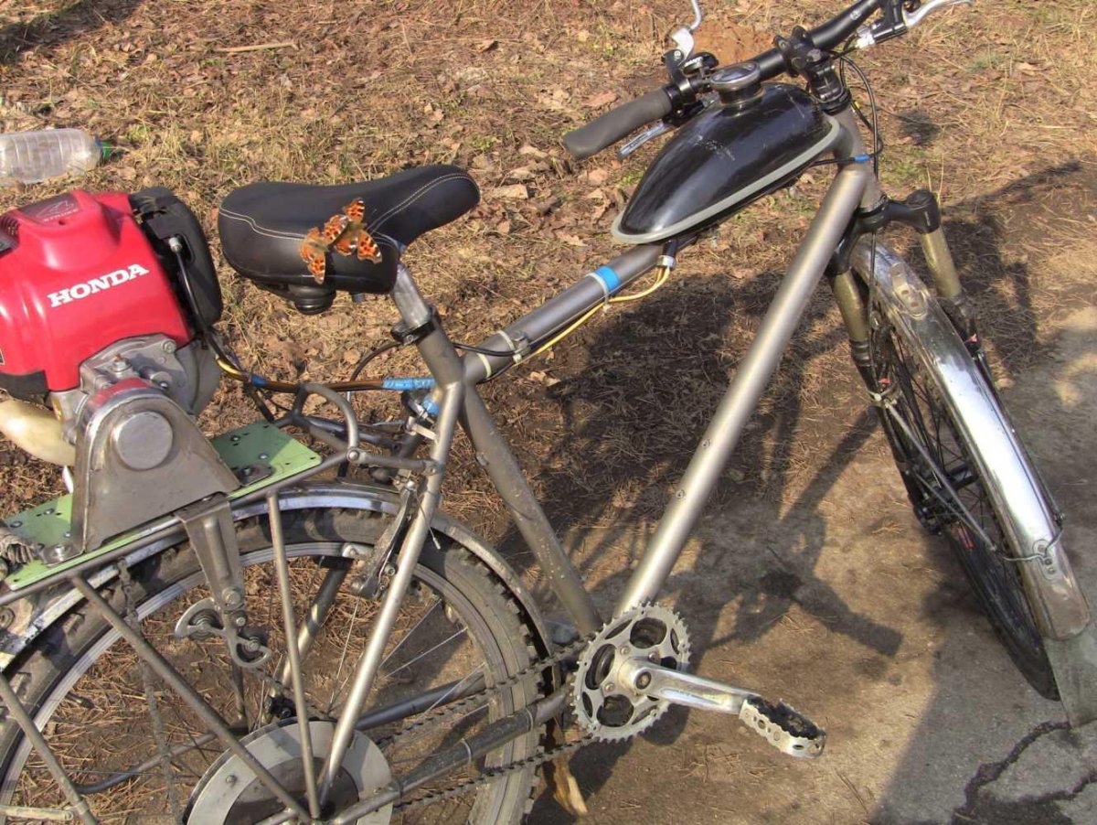 4х тактный веломотор