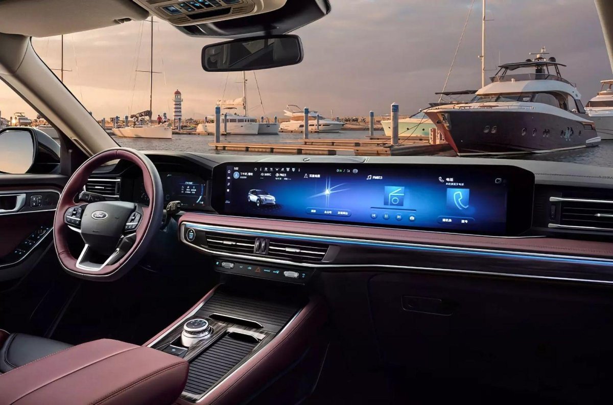 Новый Форд эксплорер 2023 салон