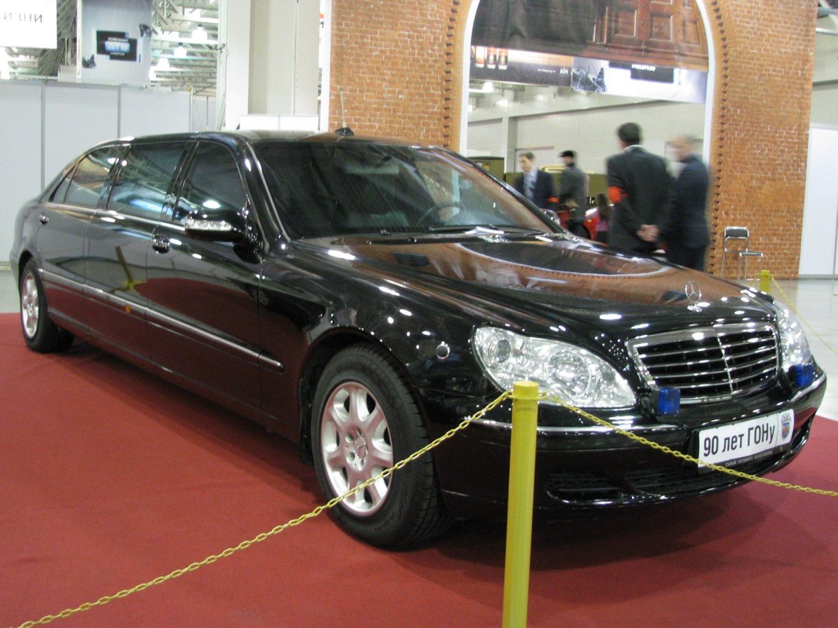 Мерседес. Путина s600l
