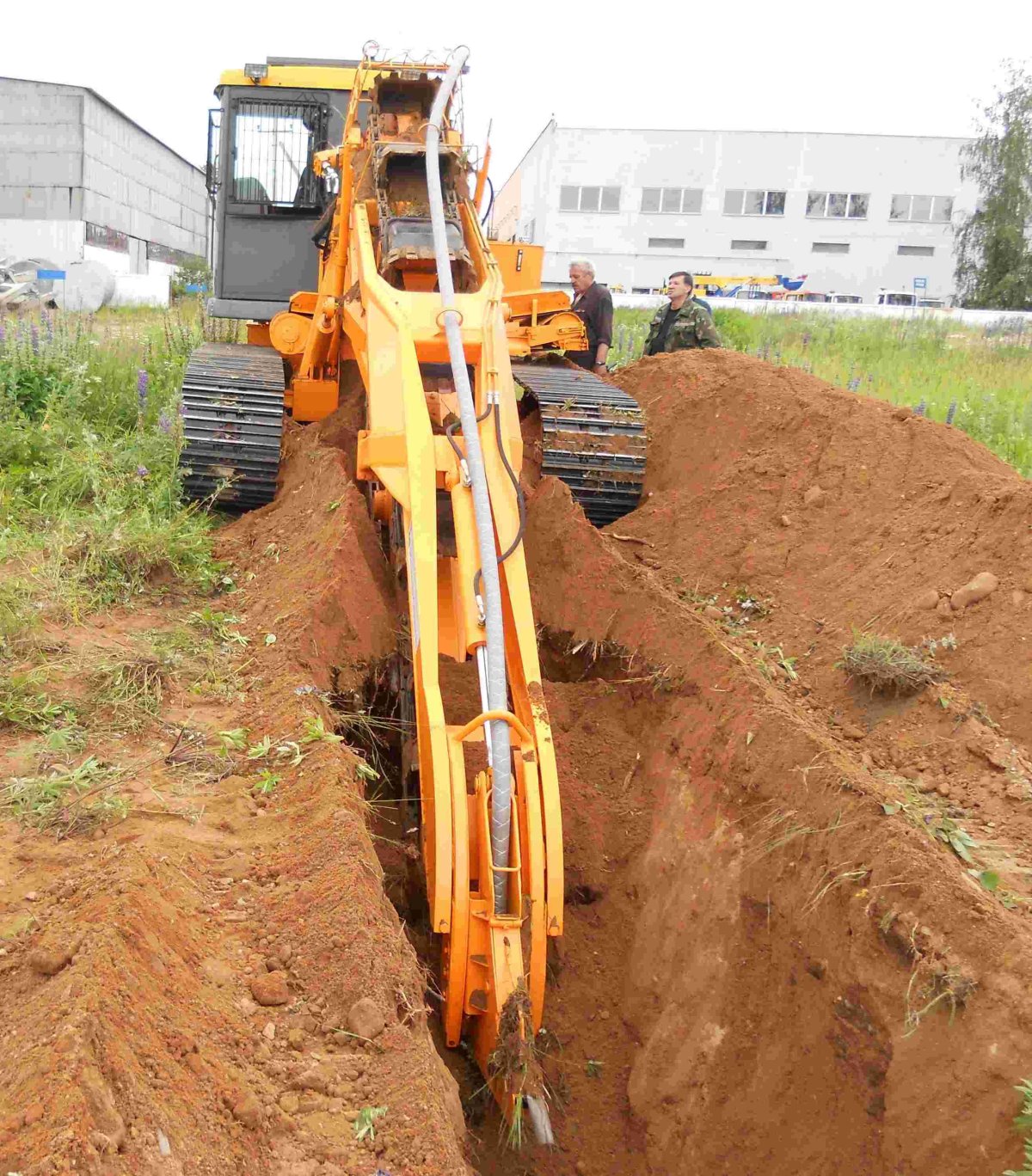 Экскаватор-дреноукладчик ЭТЦ-203