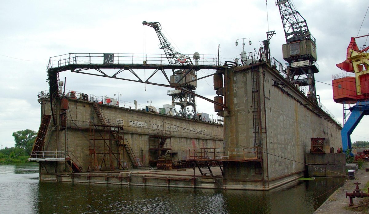 Плавучий док проекта 23380