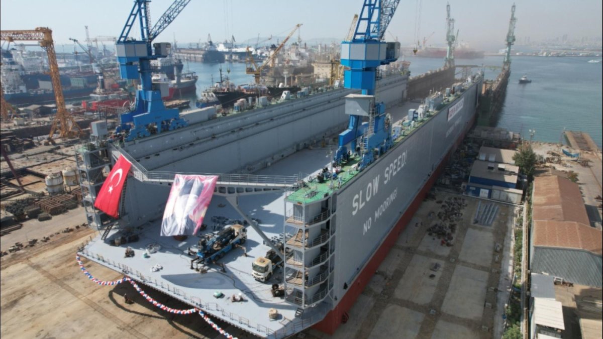 Плавучий док fd05 проекта Стамбул для Атомфлот