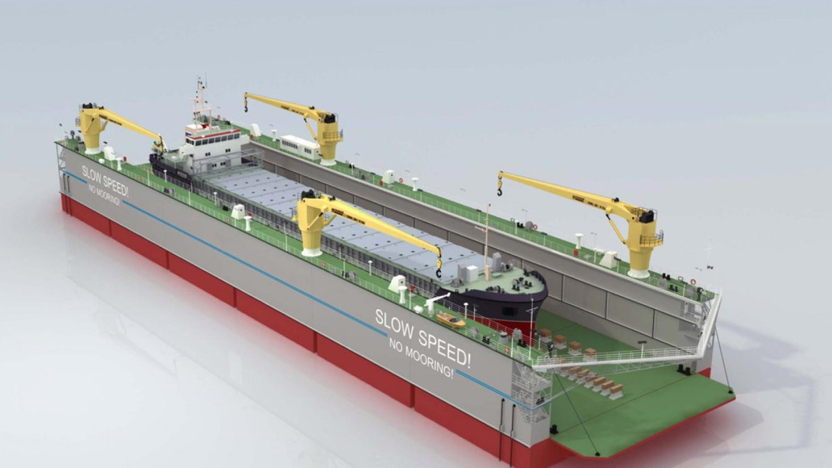 Плавучий док проекта 23380