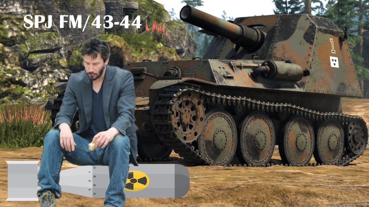 Шведская САУ fm/43-44