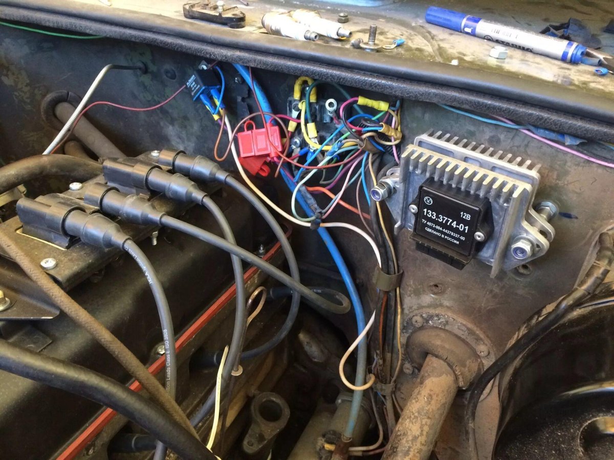 Зажигание УАЗ 469