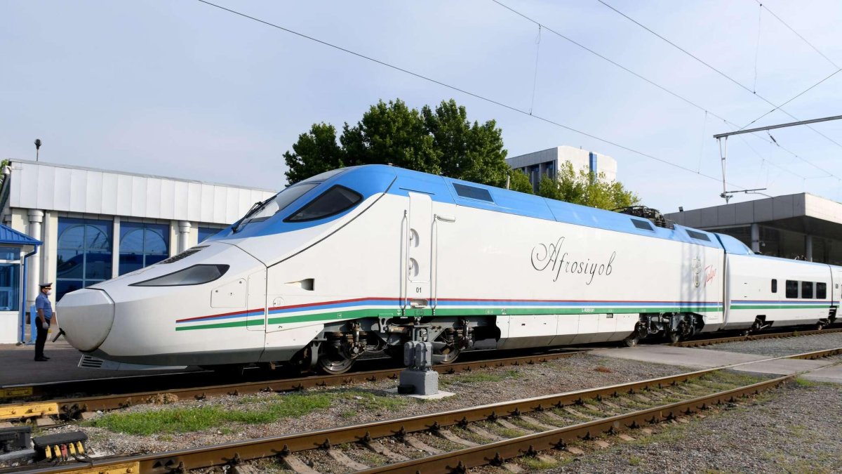 Afrosiyob электропоезд