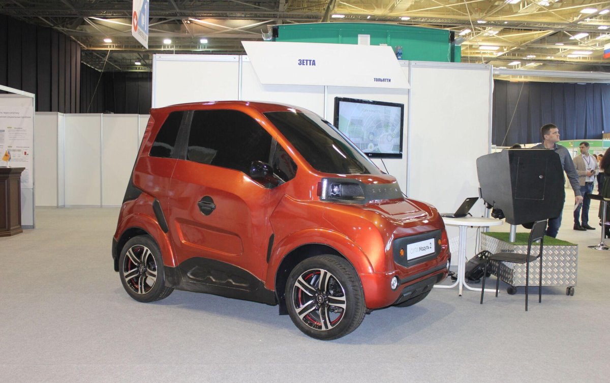 Электромобиль российского производства Zetta