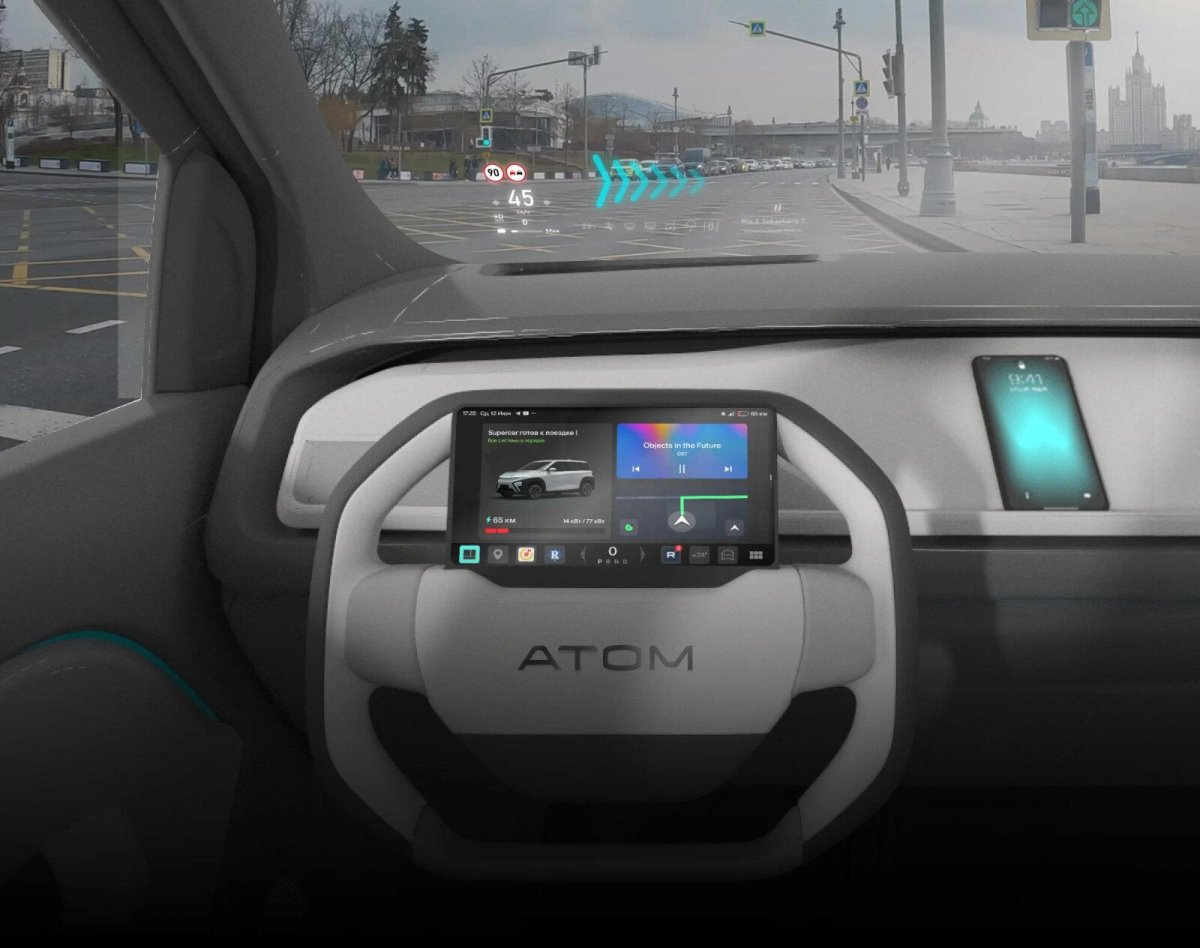 Atom электромобиль