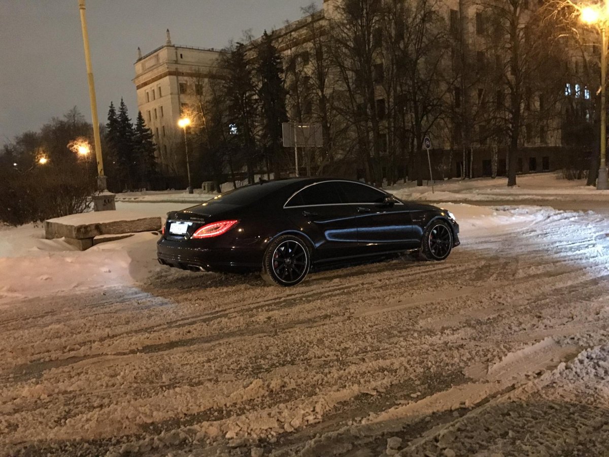 CLS 63 AMG зима