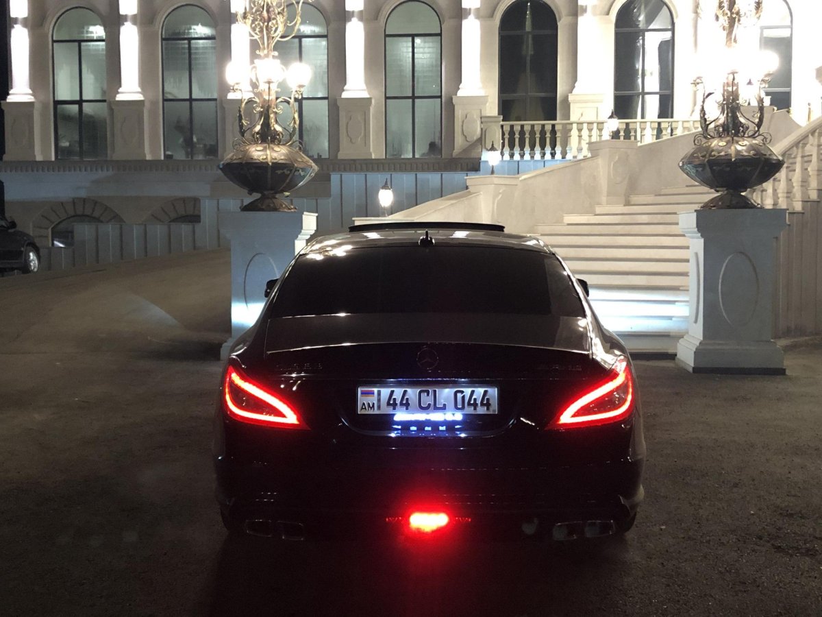 CLS 218 задние фонари