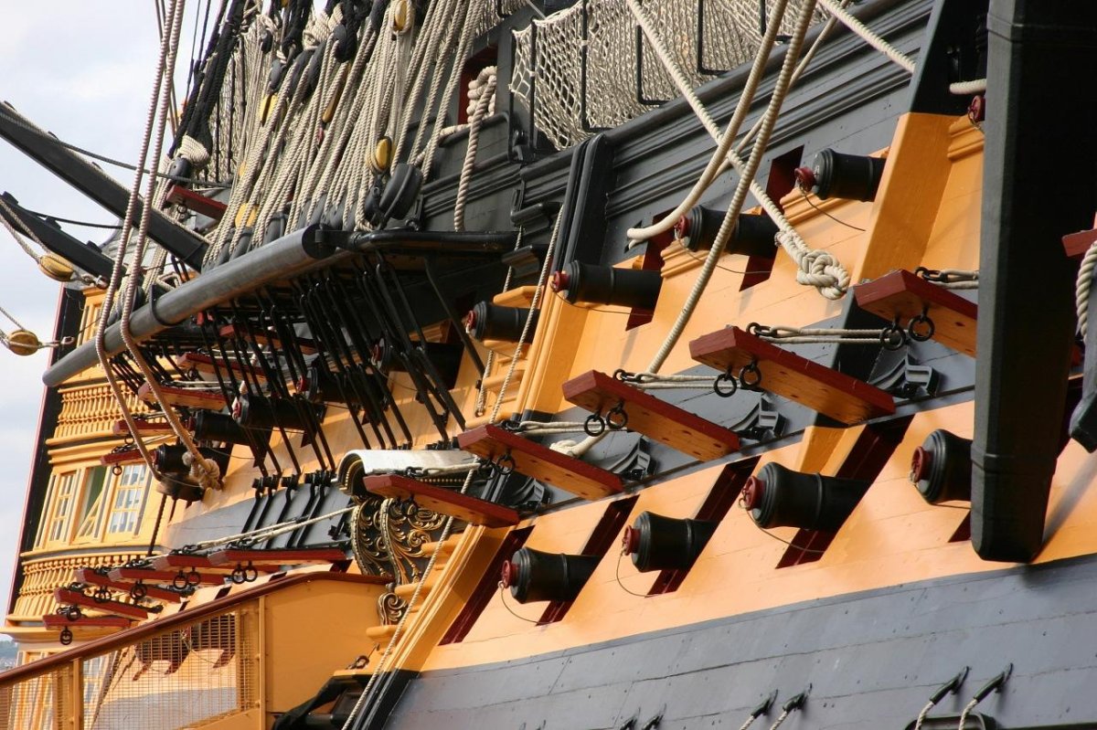 Корабль Адмирала Нельсона Виктори музей