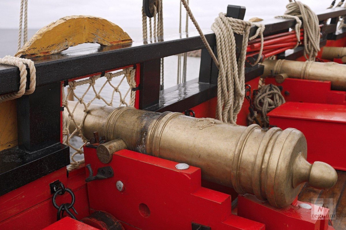 Корабельные пушки Петра 1