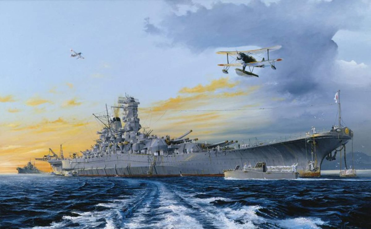 Линкор-авианосец Ямато