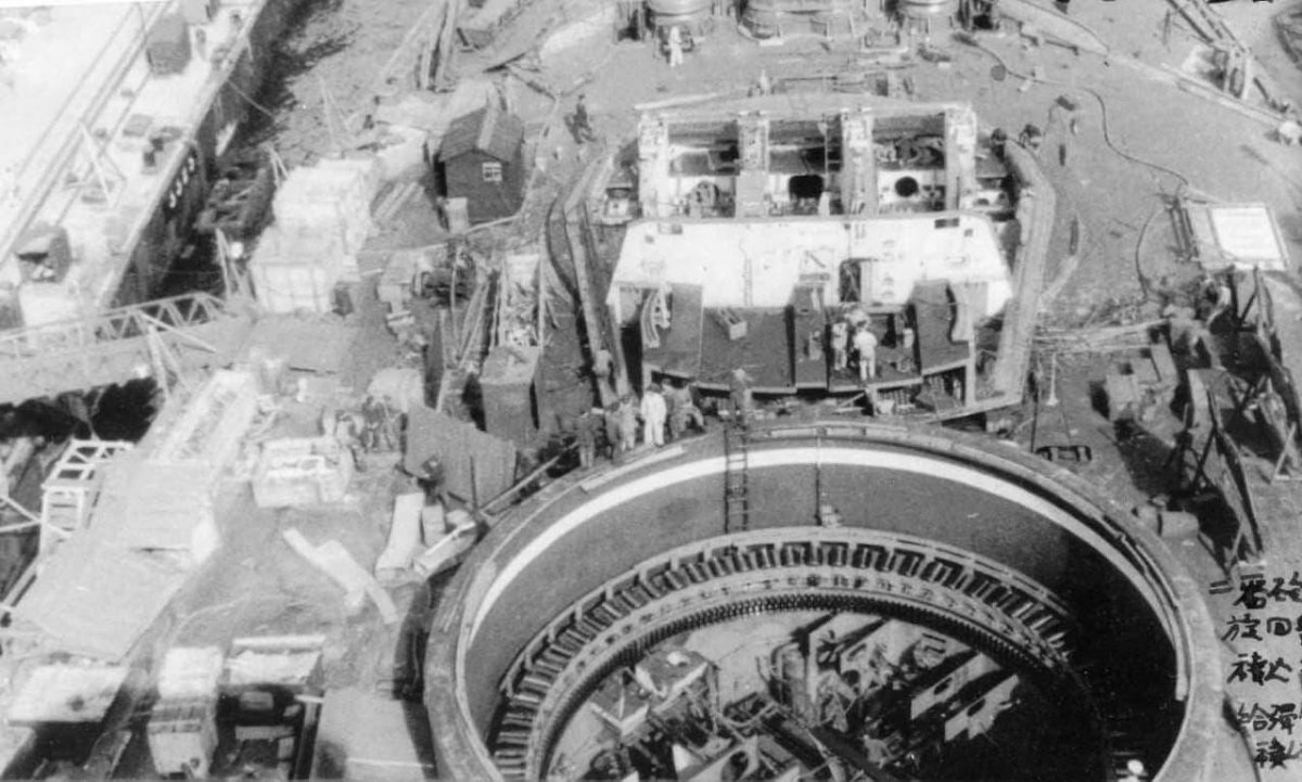 Башня главного калибра линкора бисмарк