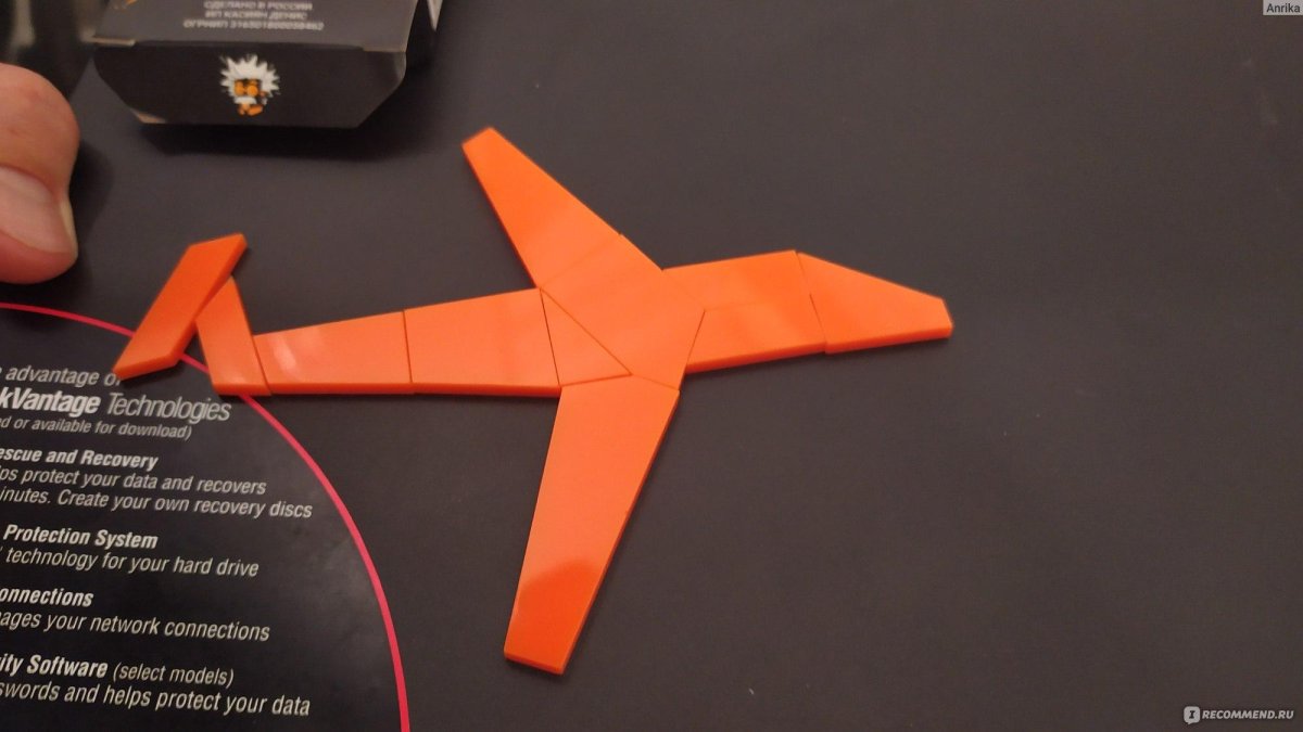 Головоломка IQ Puzzle самолет