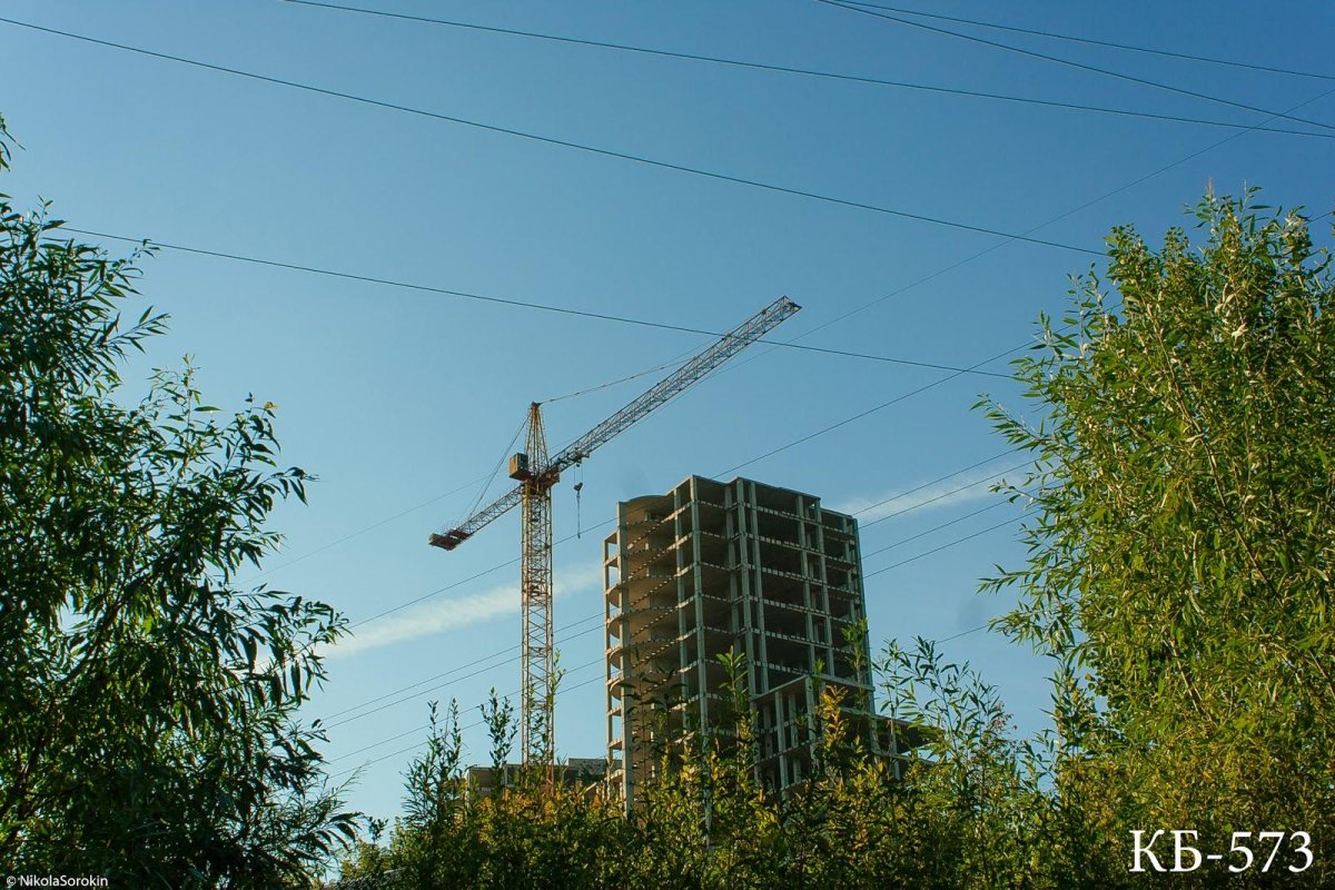 Башенный кран КБ 515